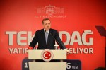 Başbakan Recep Tayyip Erdoğan Tekirdağ Valiliği Tarafından Onuruna Düzenlenen Yemekte